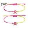 Breast Cancer Awareness Jewelry 2 Pcs Bracelets Adjustable Braided String Pink Ribbon Accessory Bracelets with Charm Inspirational Gifts for