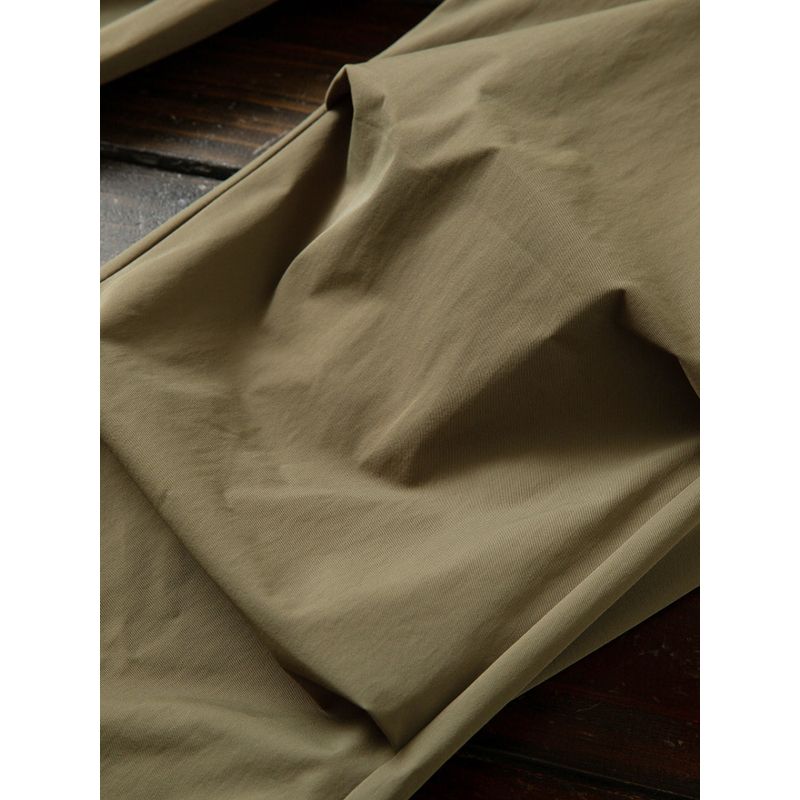 European and American Orders New Quick-Drying, Stretchy, Breathable Outdoor Lightweight Men's Spring and Summer Thin Straight-Leg Work Casual Trousers