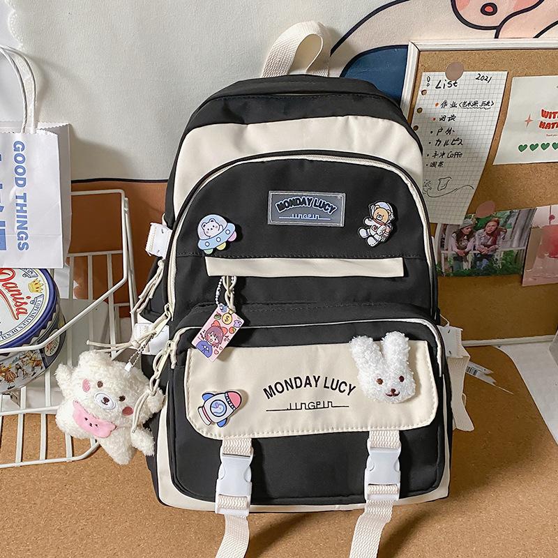 Grundschüler  Frisch und Frisch Mittelschüler  Rucksäcke in Kontrastfarben für Mittelschüler