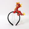 Plush Loong Headband Cute Dragon Headwear Costume Accessory for Parties