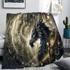 1 Pezzo Coperta in Flanella con Stampa Cartone Animato, Alta Qualità Confortevole per Tutte le Stagioni, Decorazione per la Casa, Calore e Comfort, Perfetta per Regalo di Natale Compleanno