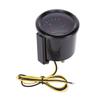 2 Inch Boost Meter Kit Smoked Lens 12V DC for Gas Cars Digital Analog Display Blue LED Backlight Pressure Meter with