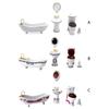 1:12 Dollhouse Mini Furniture Decor Simulation Bathroom Furniture Toy for Girls