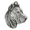 Presa Canario, Dogo Canario, Kanarischer Mastiff - Versilberter Schlüsselanhänger mit Hund, Handtaschen-Deko, Rucksack-Anhänger der Marke Art-Dog