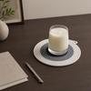 Cotton Rope Coaster, Color Block Heat Insulation Mat for Table, Thickened Potholder for Hot Dishes, Farmhouse Cup Mat