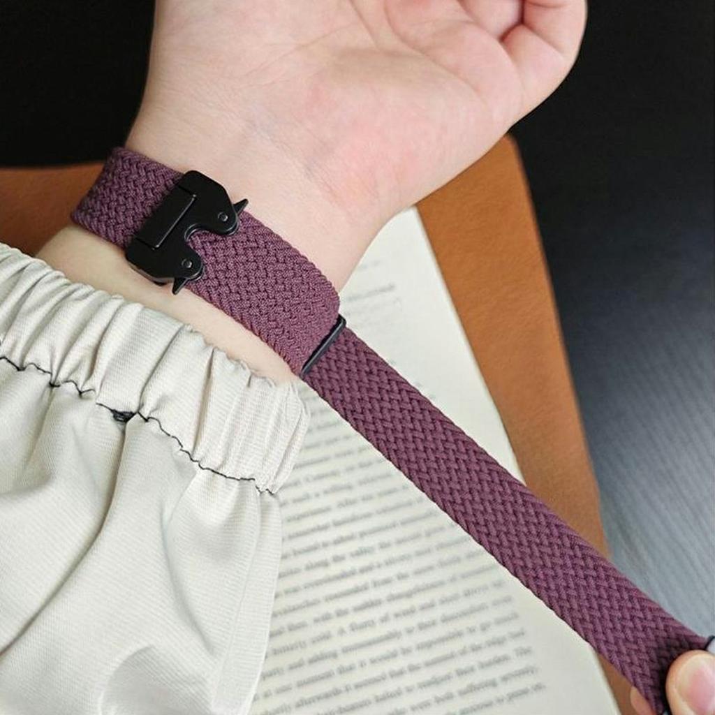 For Huami Amazfit T-Rex 2 Nylon Watch Band Braided Replacement Strap