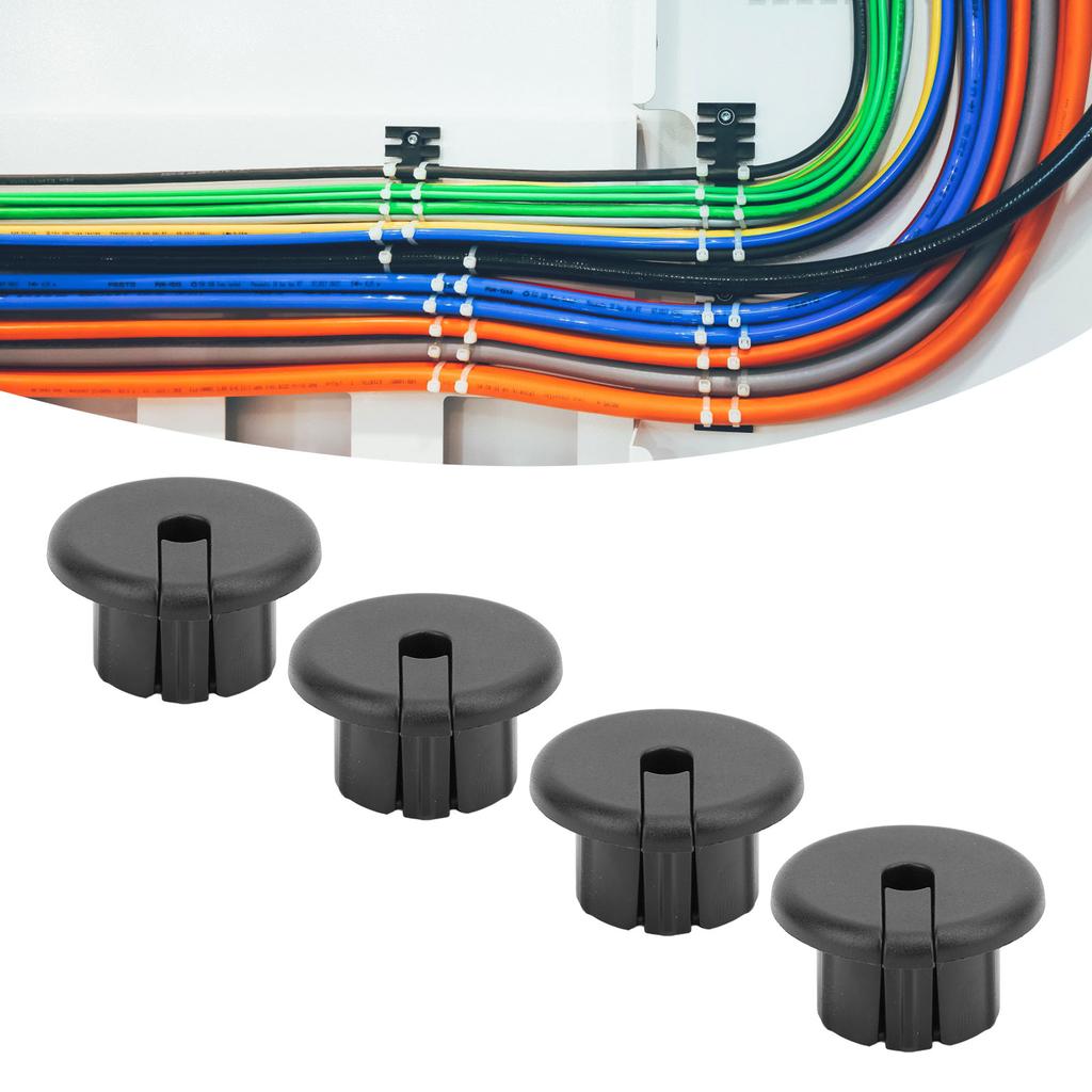 4pcs   Cable Wall Bushing Professional Wall Hole Feed Through Cable Bushing Set for   Dishy Router Ethernet Adapter Cable