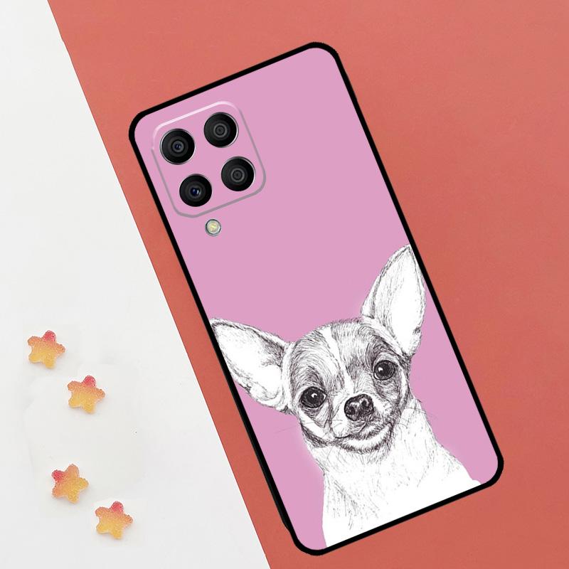 Chihuahua Dog For Samsung Galaxy M11 M21 M31 M13 M33 M35 M53 M55 M15 M14 M34 M54 M12 M32 M52 M06 M16 Case