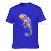 Chameleon Tshirt For Unisex Novelty Vaporwave T Shirt Summer Cotton Great Tshirt Gift Reptile Animal Tees
