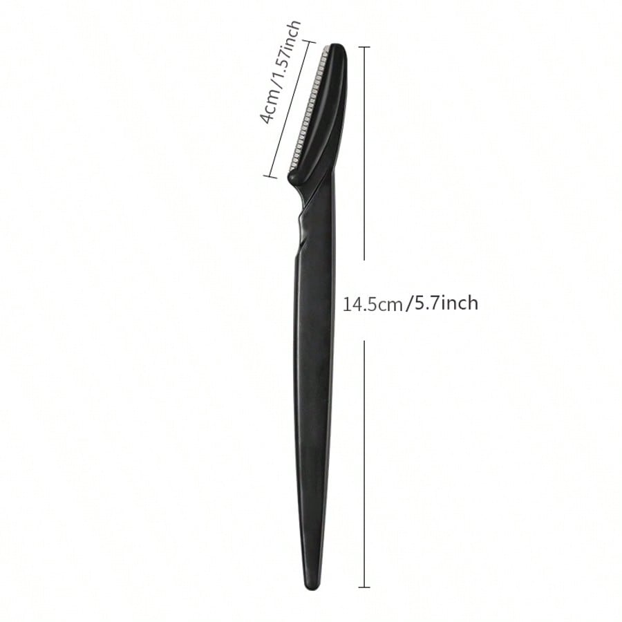 1/3PCS Eyebrow Trimmer, Hair Scraper, Eyebrow Repair Tool, 4g With Knife Net, Portable Storage, Can