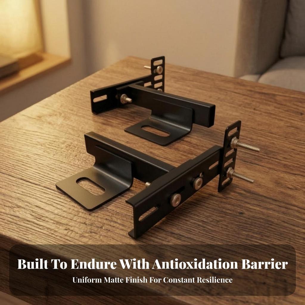 Bed Frame Bracket Rust-Resistant for Bedroom Furniture Projects