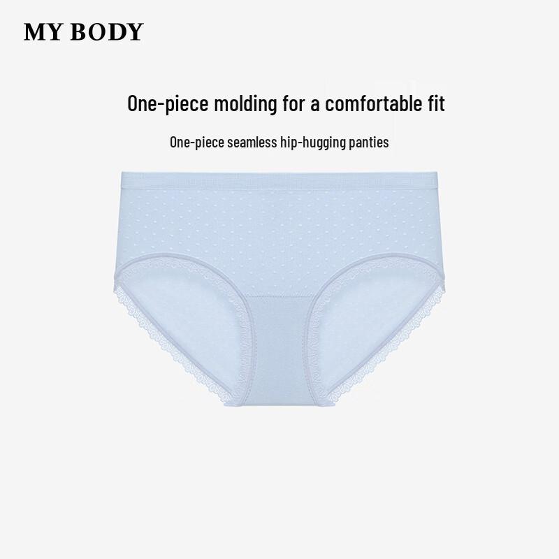 mybody Women's Seamless Breathable Cotton Briefs