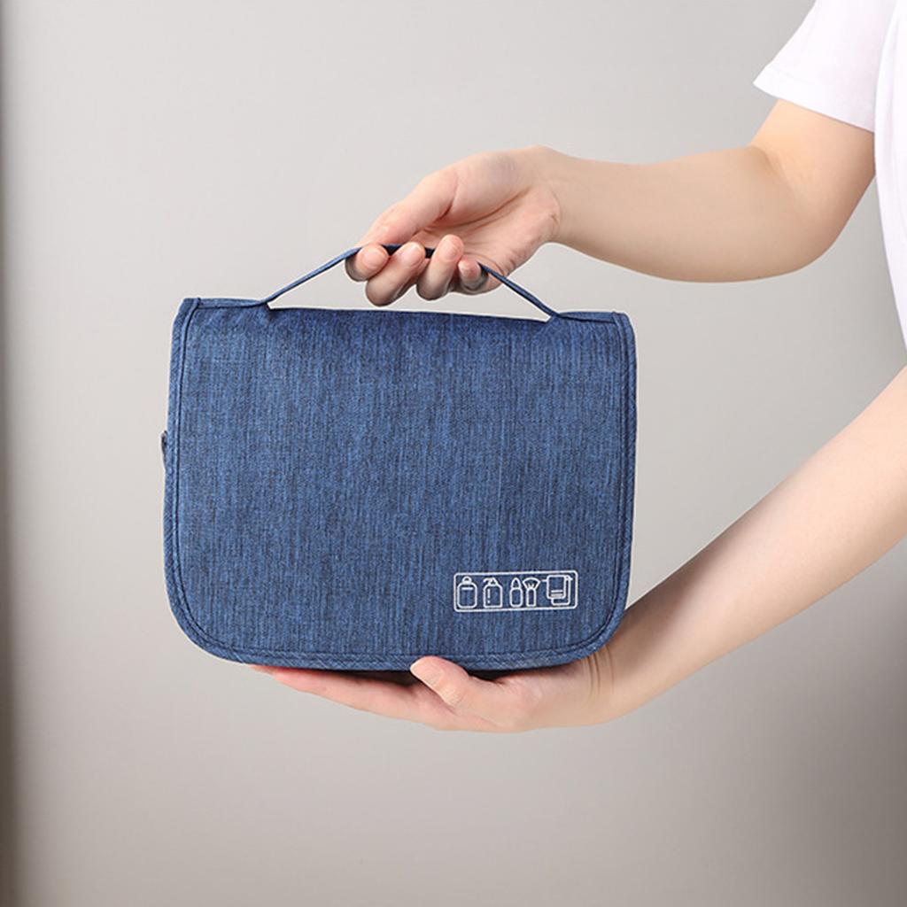 Portable Large-capacity Travel Makeup Bag, Separate Dry and Wet Toiletries Bags, Toiletries Storage Bag
