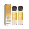 2x Πούδρα Σταθεροποίησης Αντηλιακή, Spf 50 Pa++, Ορυκτή Πούδρα με Πινέλο Αντηλιακή, Έλεγχος Λιπαρότητας Φυσικό Ματ Φινίρισμα, Μακράς Διάρκειας LZZ62