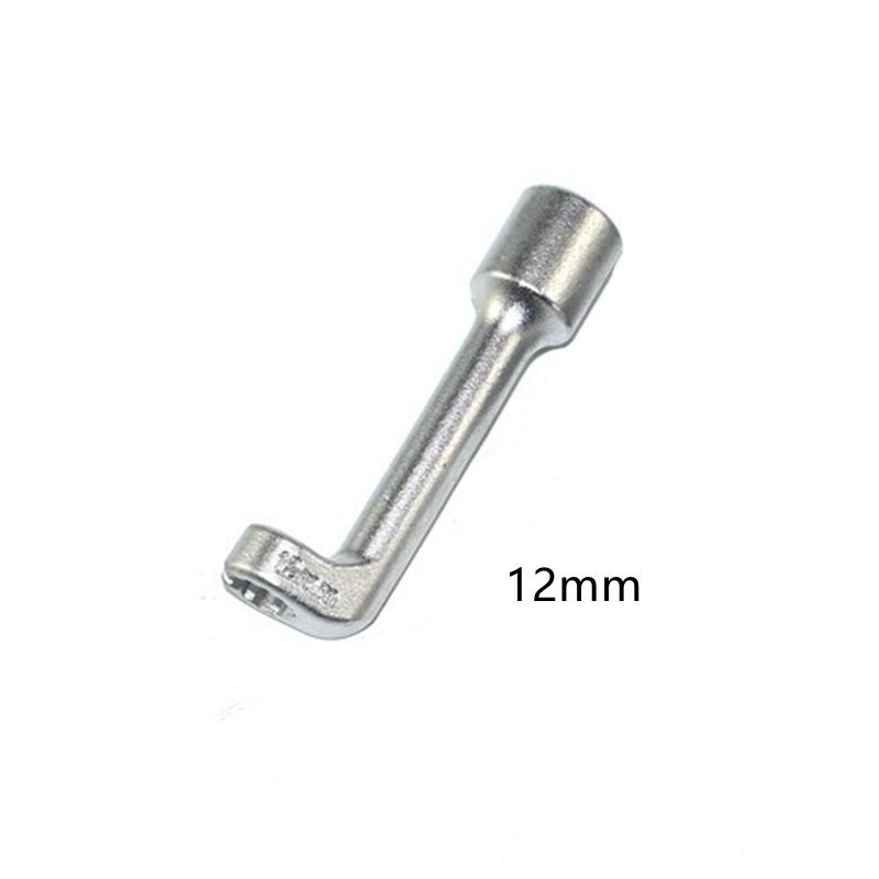 Krachtige Socket Wrench L-shaped Open Hexagonal Slotted Fuel Line Remover Automotive Repair Tools