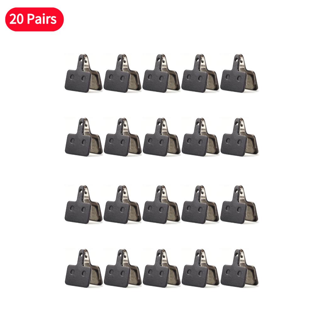 10/15/20/30/40/50 Pairs MTB Road Bicycle Disc Brake Pads for SHIMANO M375 M445 M446 Resin Semi-Metallic Cycling Brake Pad Parts