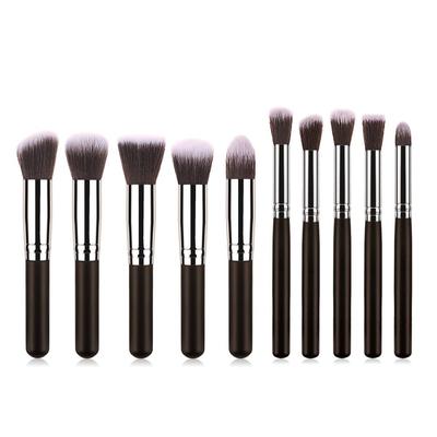Makeup Brushes Tool Set 10pcs Professional Powder Foundation Eyeshadow Make Up Brushes Cosmetics Soft Synthetic Hair
