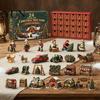 Holiday Countdown Toy 2026 Christmas Tree Farm Advent Calendar, 24 Days Box with Mini December Figures And Accessories for Kids Collectors,