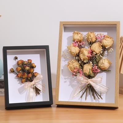 Shadow Box Frame 3D Hollow 3cm 5cm Photo Frame Dried Flower Specimen Holder Handmade DIY Handwork Display Home Decoration