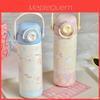 Bouncing Double Drinking Food Grade Student Thermos With Lock For School Use