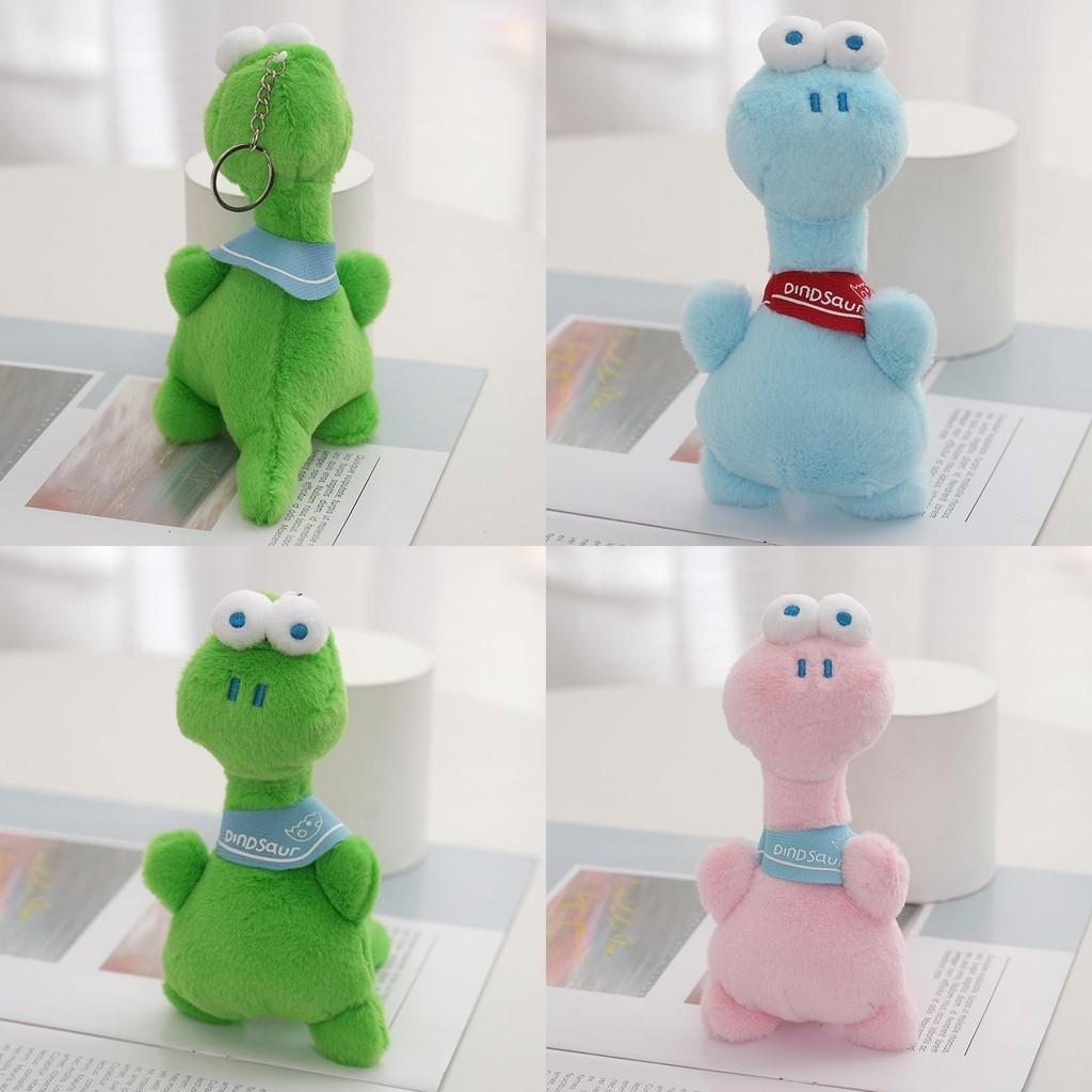 Soft Big-eyed Dinosaur Plush Keychain Darling Stuffed Animal Bag Ornament
