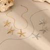 Big Pendant Starfish Pendant Necklace Multi-pendant Jewelry Set Star Necklace Summer Holiday