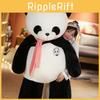 Scarf Panda Plush Toy Cartoon Stuffed Doll Decoration Kids Gift Cushion Back