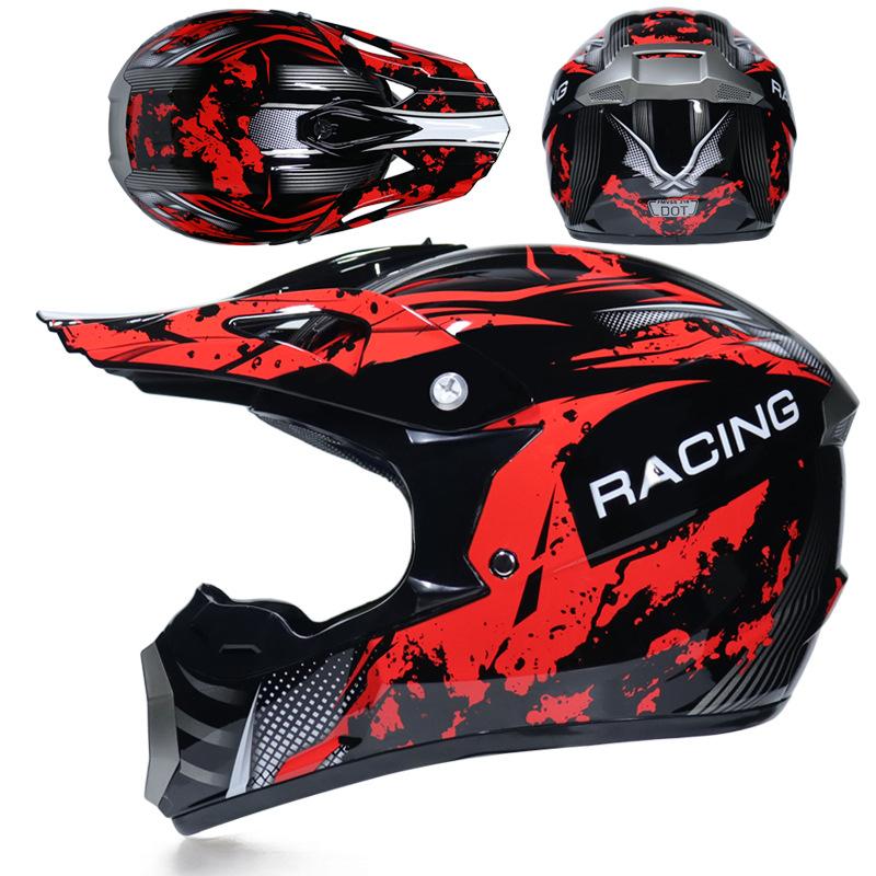 Non-Motorcycle Off-Road Helmet Racing Full Face Helmet Rider Off-Road Helmet Multiple Cool Patterns KTM Off-road Helmet Riding