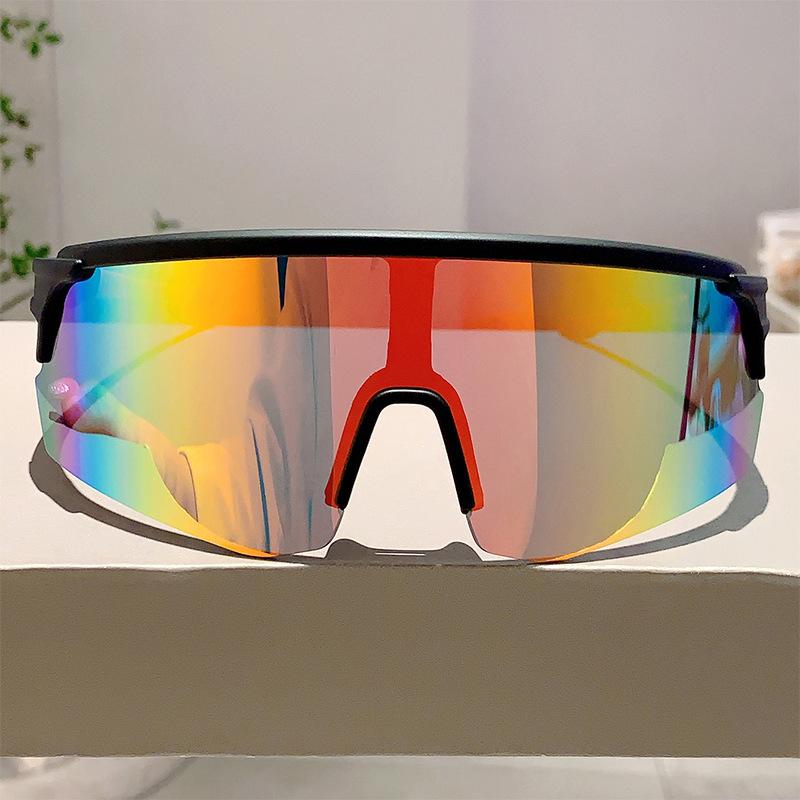 Oversized Luxury Brand Design Cycle Sunglasses Women For Men Vintage Outdoor Sun Glasses Popular Punk Ski Windproof Sport Goggle