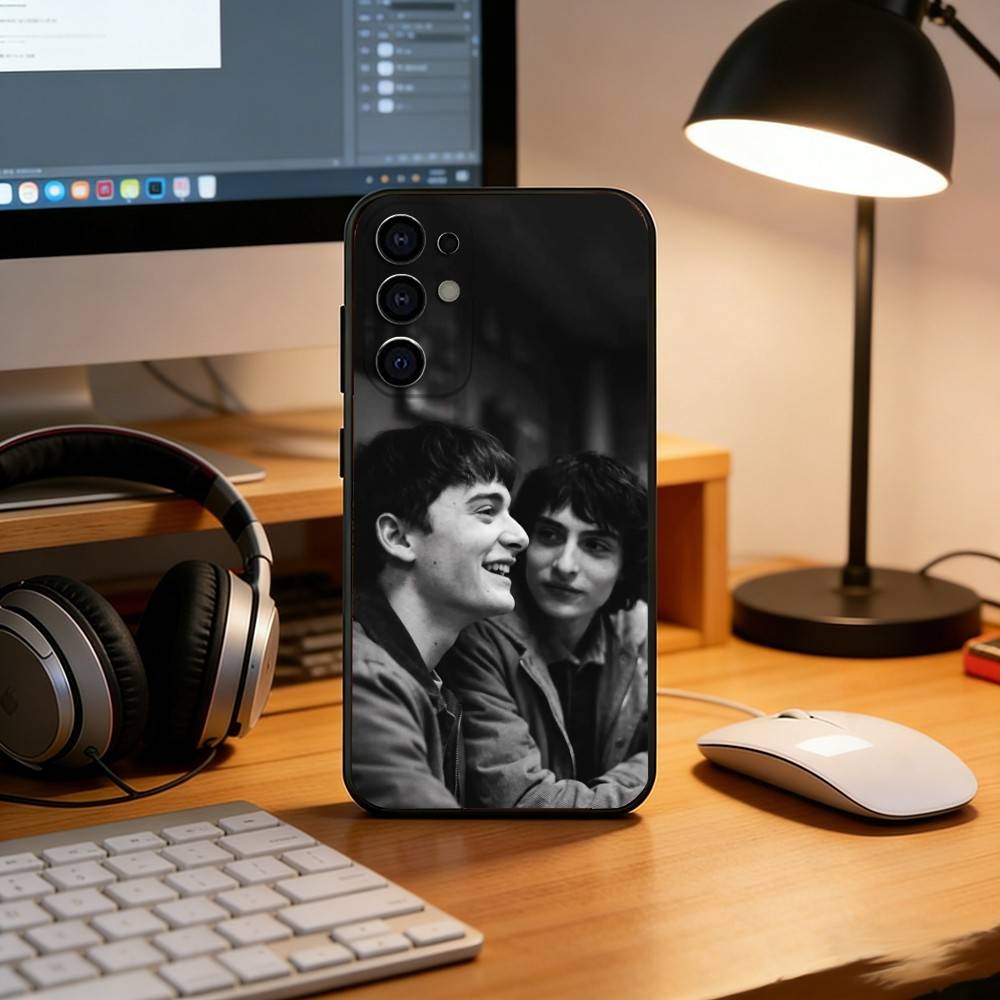B-Byler F-Fanar-T Phone Case Black Silicone Soft For Samsung S25,S24,S21,S22,S23,S30,Ultra,S20,Plus,Fe,Lite