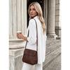 Womens Casual Button Up Long Sleeve Roll Tab Sleeve Shirt