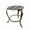 Iron Plant Stand Openwork Design Ornamental Potted Floor-Standing
