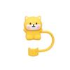 Dust-proof Silicone Straw Plug Reusable Straw Tips Cover Creative Drinking Dust Cap  Water Glass
