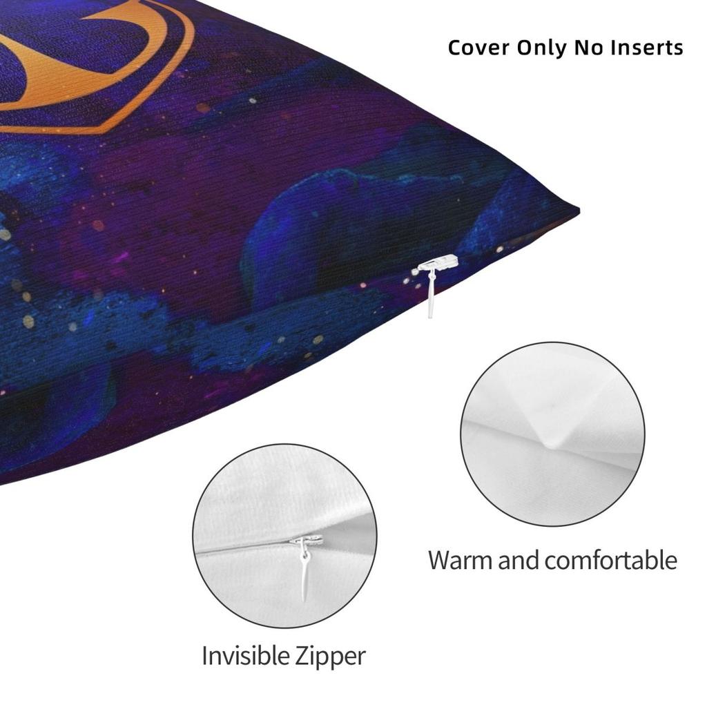 Tomorrowlandd Pillow Case Electronic Music Festival Cushion Covers Polyester Decor Throw Pillow Case Cover For Car 45*45Cm