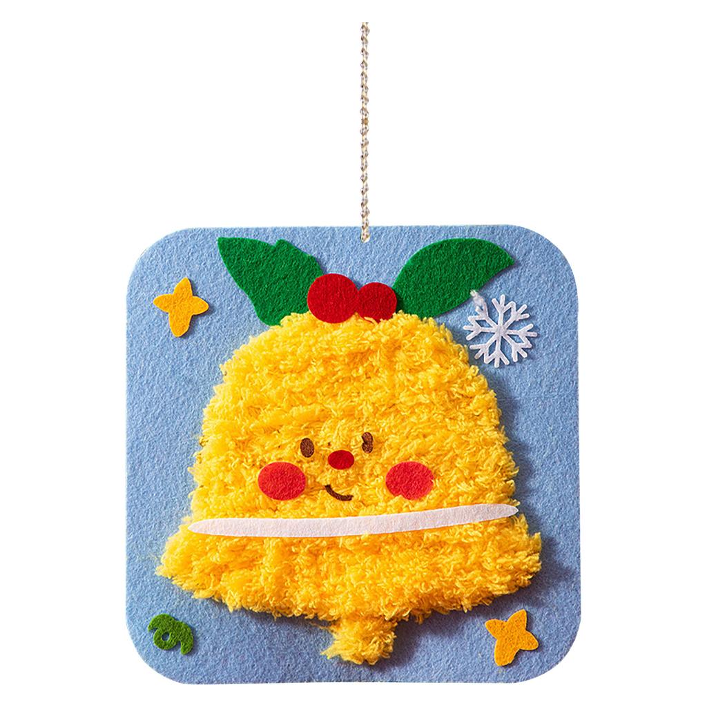 DIY Christmas Embroidery Kit Christmas DIY Craft Kit, Santa Ornament Sewing Project, Kids Arts And Crafts Activity Set