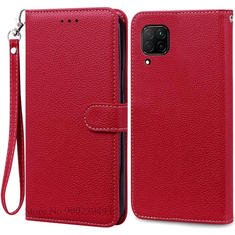 Nova 7i Case For Huawei Nova 7i Cover Case Soft Silicone Wallet Flip Case For Huawei Nova 7i Case Leather Cover Coque Fundas