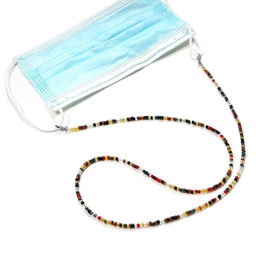 Organic Glass Eyeglass Mask Sunglasses Chains Anti-Lost Glasses Cord Holder  for Women Lady Girls