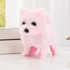 Interactive Walking Barking Plush Puppy Toy for Early Education