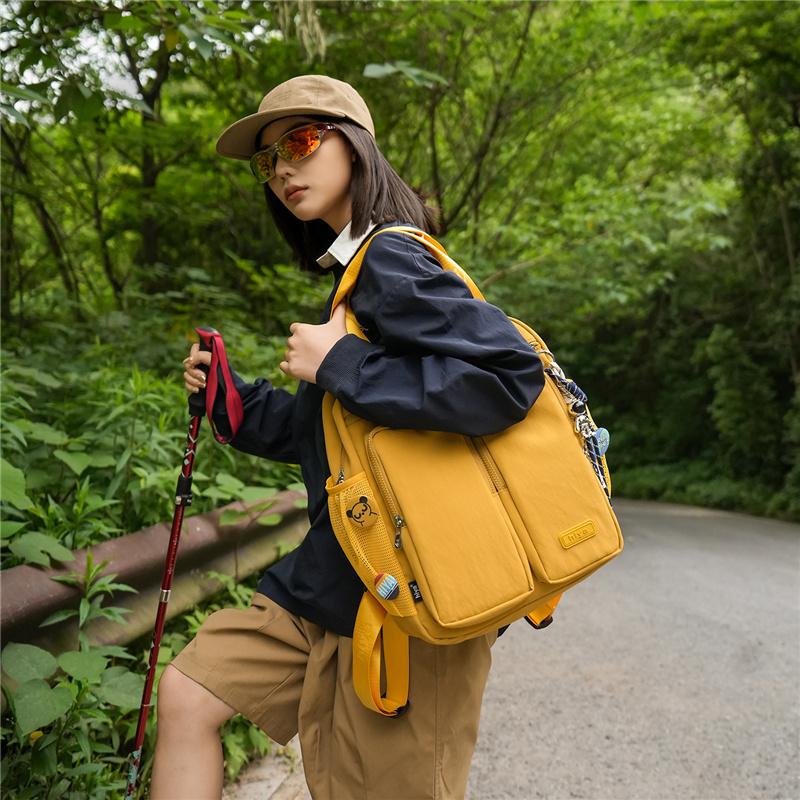 Multi-Functional Portable Backpack Large Capacity Shoulder Bag Large Capacity Lightweight Crossbody Bag