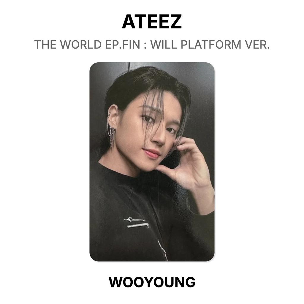 ATEEZ THE WORLD EP.FIN : WILL PLATFORM VER. Official Photocard