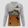 Mens Fishing Shirt Long Sleeve T Shirt Camping Outdoor Men T Shirt Summer Professional Fishing Graphic T Shirts For Men Clothing