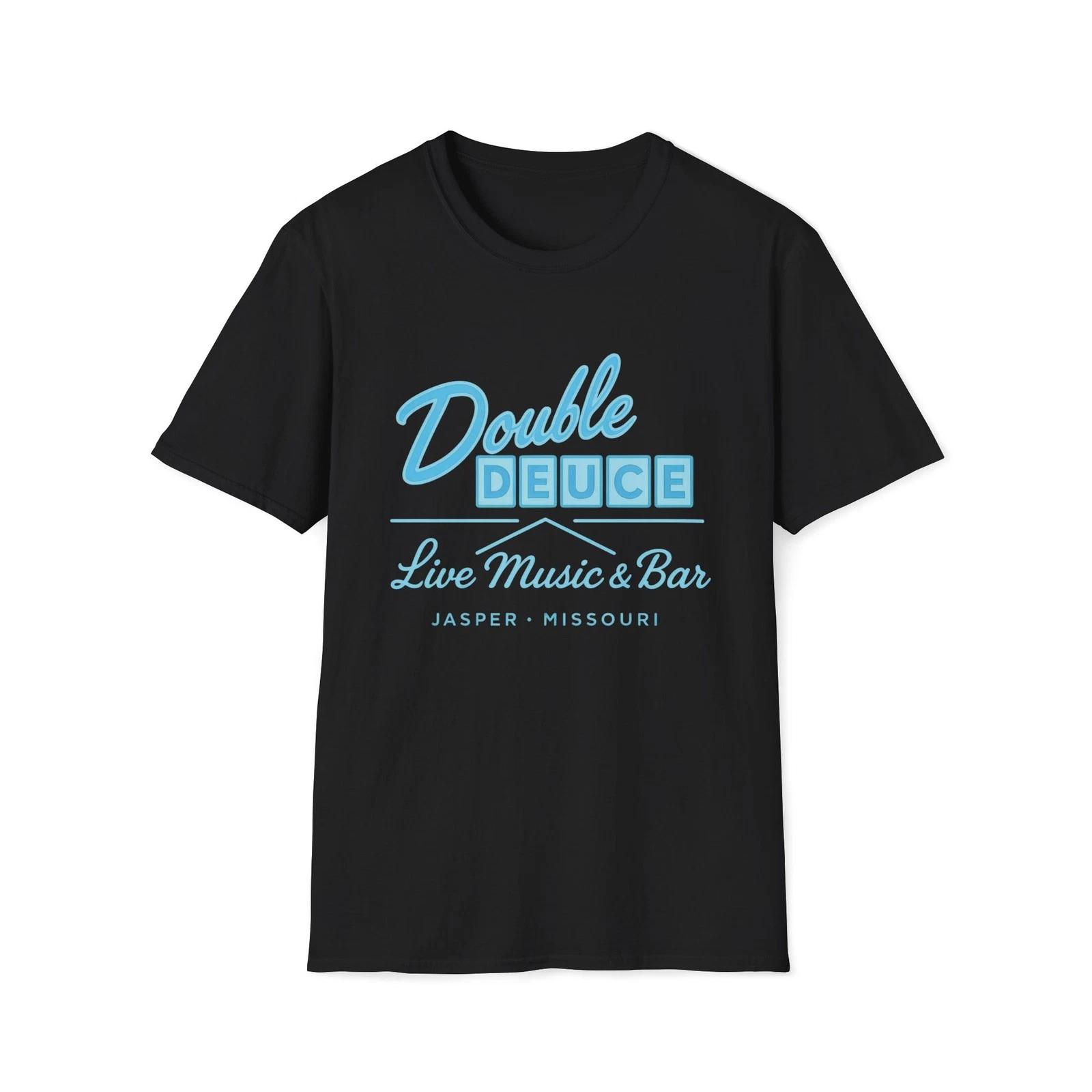 Double Deuce T-Shirt | Road House Unisex Softstyle Tee XL