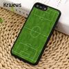 Krajews Football Field Green Phone Case Cover For iPhone 17 Air 16 15 14 plus 11 12 13 pro ma coque Shell Fundas