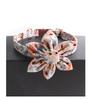 Gold Tone Rose Flower Dog Collar Button Design Floral Pet Small Medium Dogs