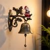 Metal Christmas Entry Doorbell Seasonal Welcome Sign Impermeable Plan Quick Arrange Gift Concept for Home Shop Decors 55KF