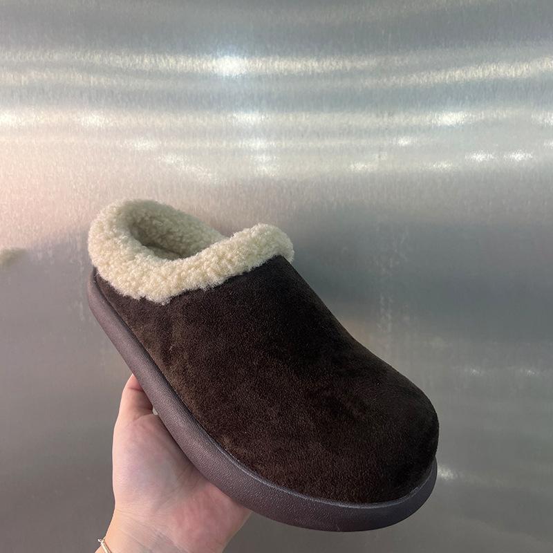 

Boken shoes men s small potato thunder snow boots autumn and winter velvet warm and cold-proof outdoor shoes 25888-Z 46