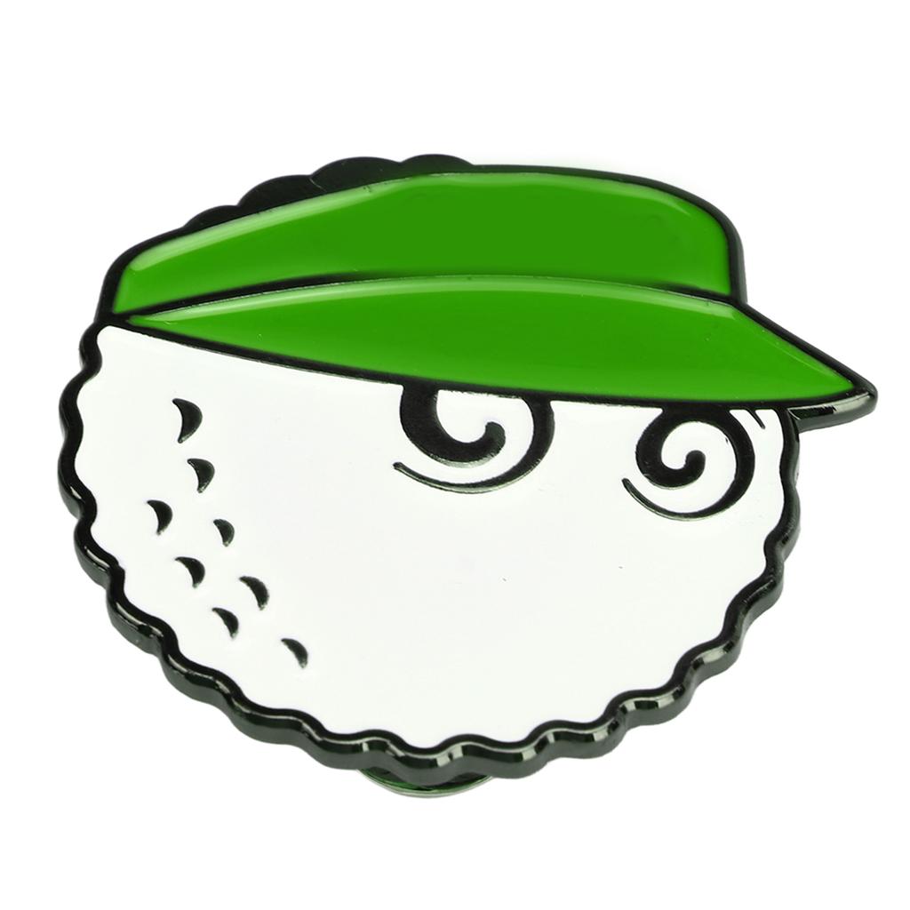 Golf Ball Hat Clip Marker Detachable Golf Cap Clip Marker for Men Women Golfer Golf Accessories Supplies Green