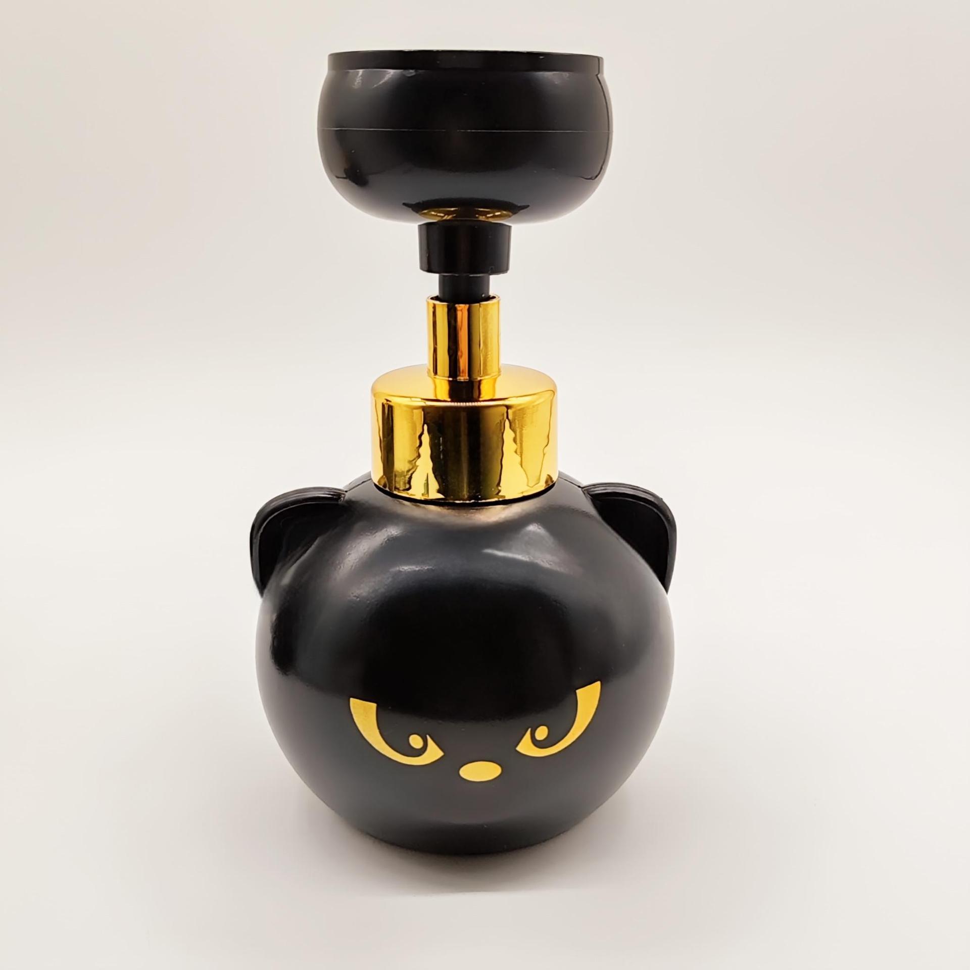 

New Cute Cat Paw Foam Soap Dispenser чёрный