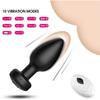 Remote Control Anal Plug Vibrator, 10 Modes Vibrating Anal Plug, Prostate Massage Vibrator Small Anal Plug, Adult Sex Toys