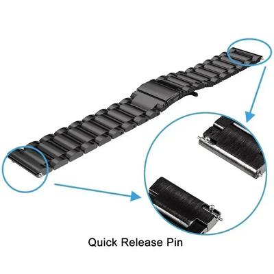 20mm 22mm Stainless Steel Strap For Huawei Watch Band GT3/GT4 Pro 46mm Metal Bracelet For Samsung Galaxy Watch 6 5 4 3 5Pro